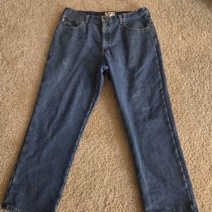 L.L. Bean Mens Fleece lined Jeans